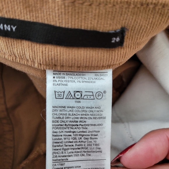 Banana Republic Corduroy Mid Rise Skinny Pants - Picture 7 of 10